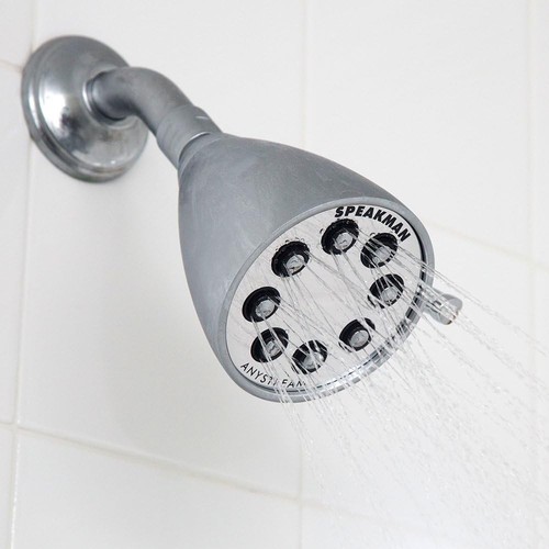 Cabezal de ducha de latón ajustable - 2,5 GPM de alta presión para una experiencia similar a un spa - Imagen 13 de 15