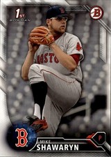 2016 Bowman Draft #BD-95 Mike Shawaryn Boston Red Sox