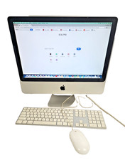 Apple iMac 8.1 20" Desktop 4 GB 2008 256GB 2.4ghz Core 2 Duo Keyboard Mouse