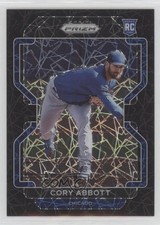2022 Panini Prizm Tier II Black Velocity Prizm 1/1 Cory Abbott #181 0rd2