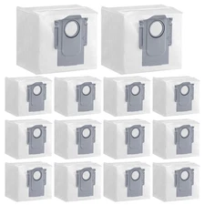Rrochio Q7 Max Vacuum Cleaner Dust Bag 14 Pack Compatible with Roborock S7 S8 Q5