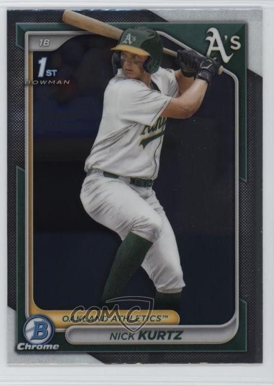 2024 Bowman Draft Chrome Nick Kurtz #BDC-56 05t7