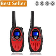 Hands-Free All-Day Communication with RT628 Walkie Talkies for Kids - 1km Range