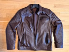Sommer-Lederjacke  Biker  - tolle Applikation...