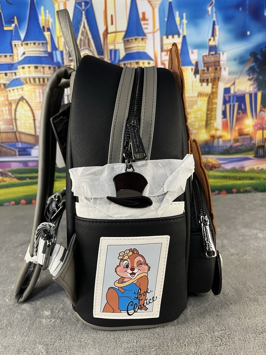 New Chip & Dale Tuxedo Loungefly Backpack!! Disney | eBay display picture 1