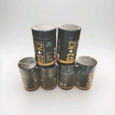 Vitamin D3 10000 IU  K2 200mcg Soft-Gels 2-in-1 D3 K2. 6 Pack 60ct Each 