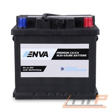 ENVA AUTOBATTERIE STARTERBATTERIE 50Ah 450A 12V ersetzt 44Ah 45Ah 47Ah