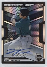 2023 Elite Extra Edition Prime Numbers A Signatures /200 Jonny Farmelo Auto h3c
