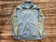 Rare Adidas Kazakhstan Track Jacket Blue Gold...