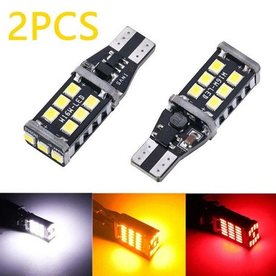 2X T15 W16W LED CANBUS Bremslicht 12V 2835 15SMD Rückfahrlicht DRL Birne