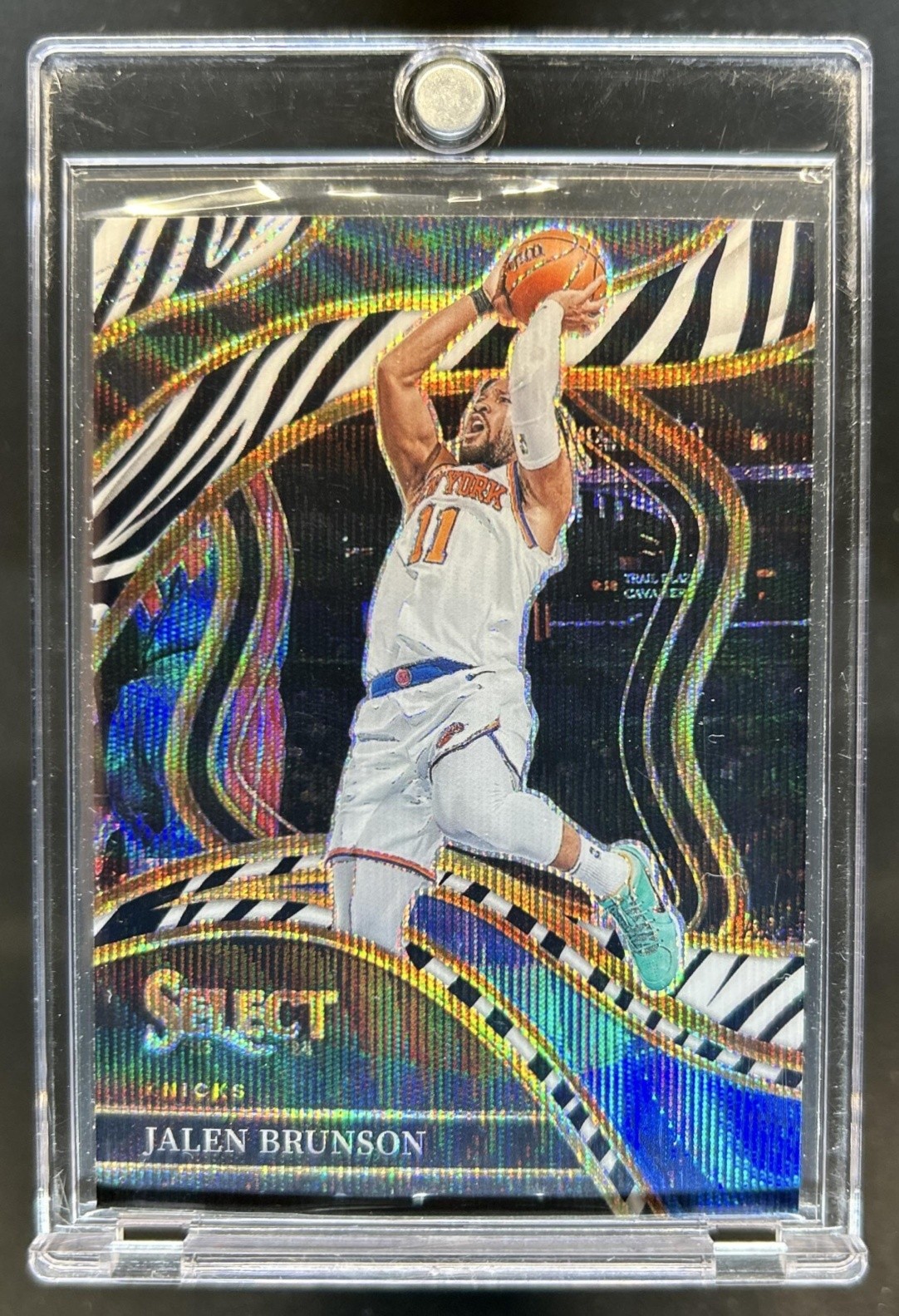 Jalen Brunson 2023 Select #207 Courtside Zebra /(SSP) Price Guide 