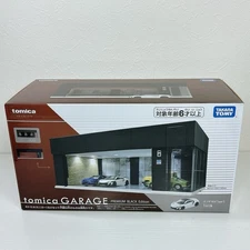 Takara Tomy Tomica Premium Tomica Garage Premium Black Edition w/ Honda NSX F/S
