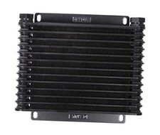 DERALE Fluid Cooler, 9000 Series, 9.75 x 8.438 x 1.25 in, Plate and Fin Type,