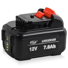 Pack 12v 7.0Ah 12Volt Max Lithium-ion Battery For Dewalt DCB127-2 DCB120 DCB121
