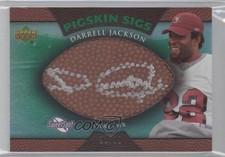 2007 NFL Sweet Spot Pigskin Sigs Green 99 91/99 Darrell Jackson Auto 0v1