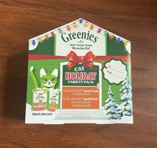 Greenies Cat Holiday Variety Pack Smartbites Healthy Indoor ￼& Dental Treats