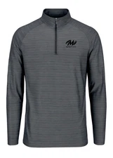 Motiv Bowling Black Striker Quarter Zip Pullover