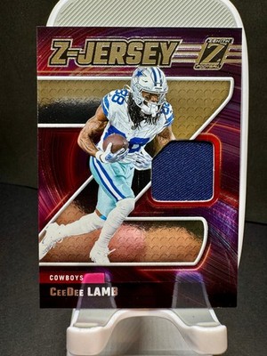 2024 Panini Zenith #ZJ19 Z Jersey CeeDee Lamb PATCH - Dallas Cowboys