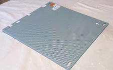 Perforated Electrical Enclosure Back Plate Panel Steel 18-1/2" x 21" New