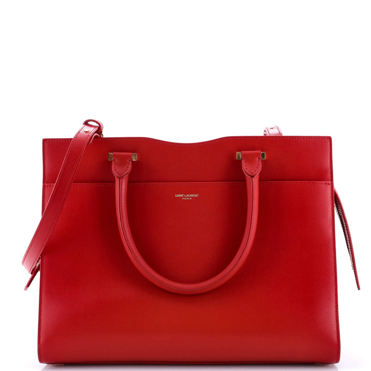 Saint Laurent Uptown Tote Leather Medium