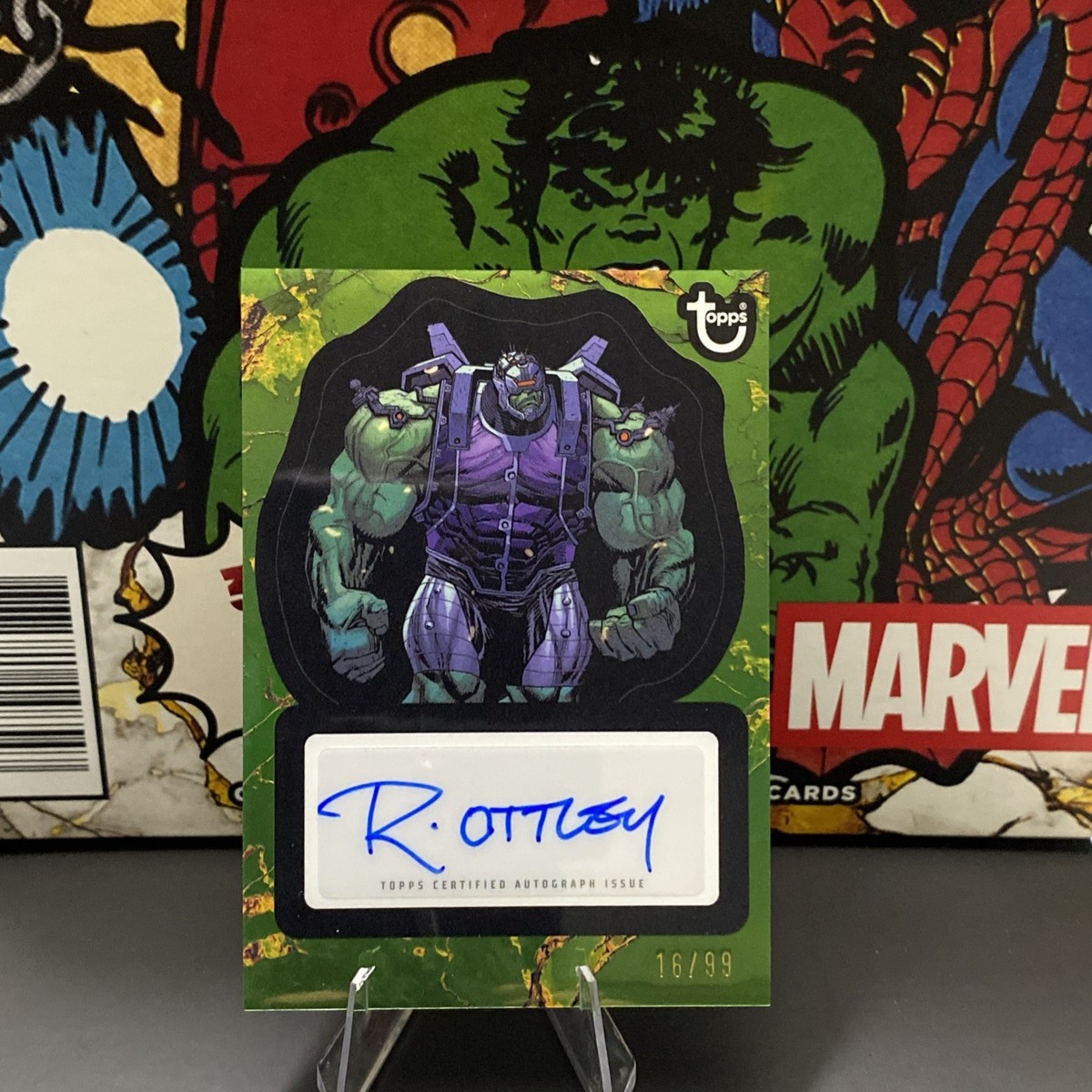 2025 Topps Marvel Comic Book Heroes Artist Autograph #SA-RO Ryan