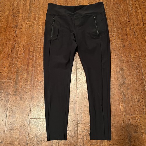 Athleta Womens Large Black Stellar Tight Pants Pockets