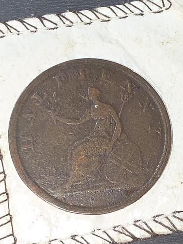 1815 NovaScotia Genuine Copper 1/2 p Trade Token Ch57 5.1gr 28mm VF