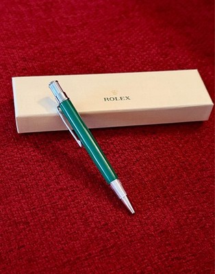 Rolex Emerald Oyster Ballpoint Pen, New Boxed, Black Refill
