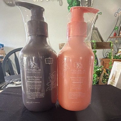 Royale Hair Rescue Perfect Rescue Revitalizing Shampoo & Conditioner Set Kerati 