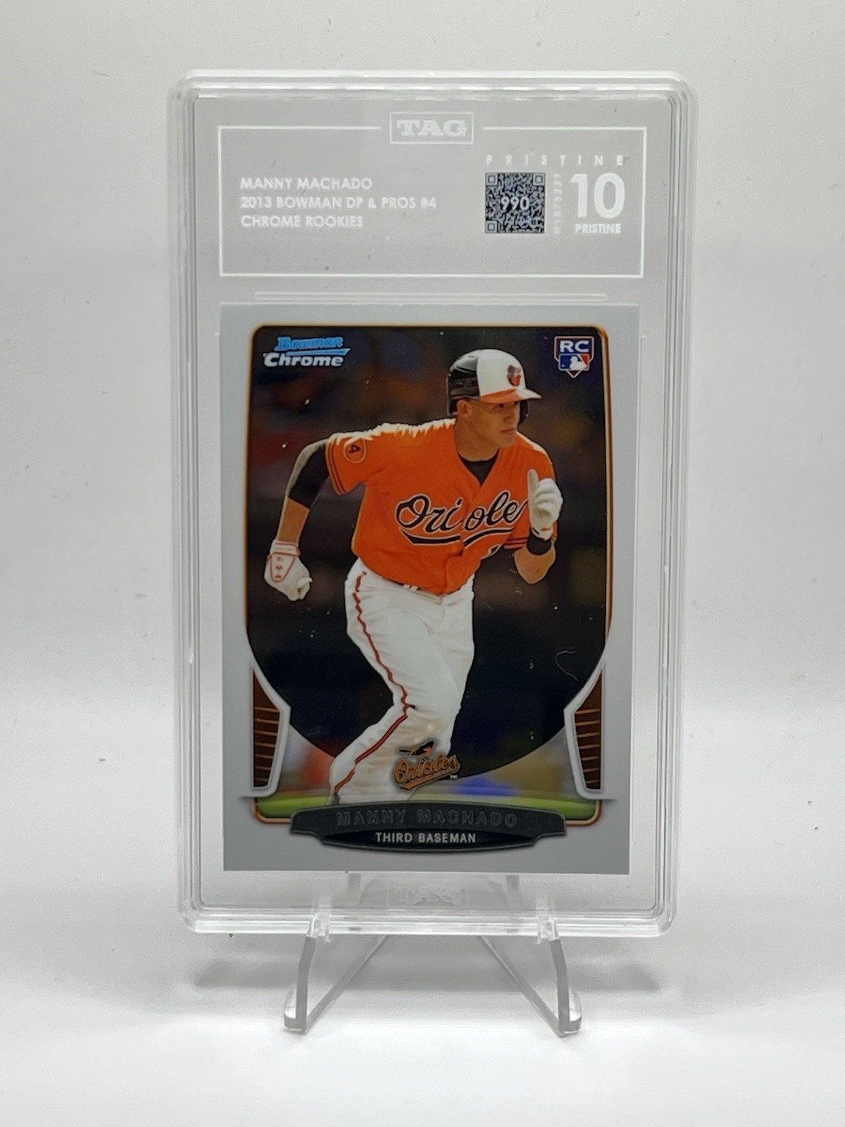 2013 Bowman Draft Picks & Prospects #4 Manny Machado Chrome RC