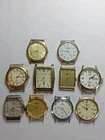 Joblot Of 10 Vintage Watches Sold As Spares Repairs Seiko Pulsar Citizen Used