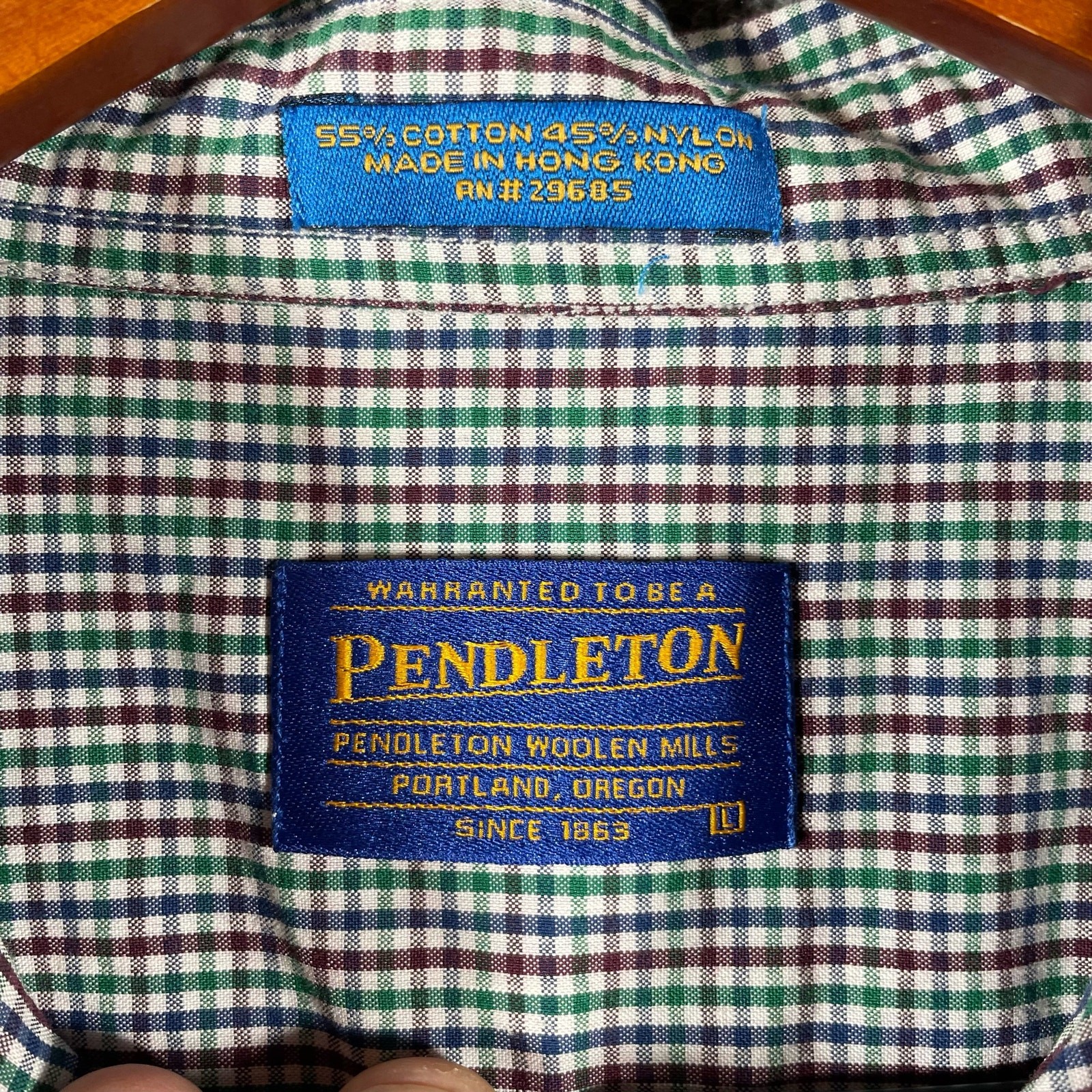 Pendleton Woolen Mills Button Down Shirt Men's La… - image 5