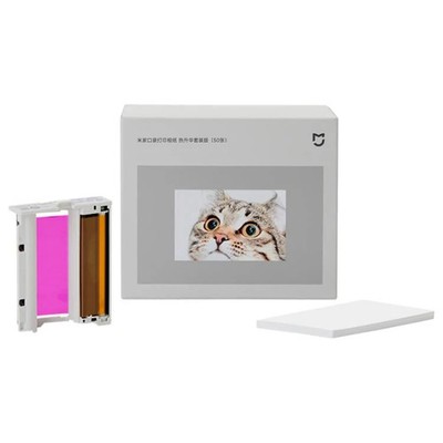 50pcs Original Xiaomi Mijia Pocket Printing Photo Paper, Xiaomi Mijia Pocket Pri