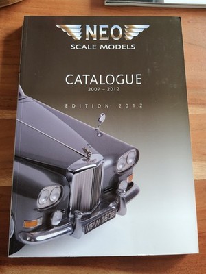 NEO Scale Models 2007 - 2012  Prospekt - Reklame/Werbung (ZH)