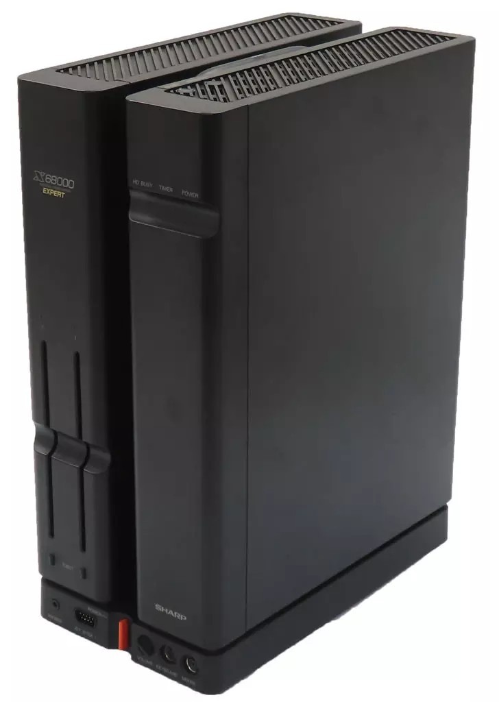 X68000 EXPERT CZ-602C-BK SHARP Computer Serviced Sharp w⁄Keyboard