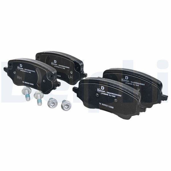 Bremsbelagsatz Scheibenbremse Delphi LP3648 FüR Ford Puma J2K CF7 Ecoboost Mhev-image
