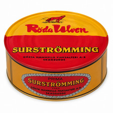 Surstr&ouml;mming R&ouml;da Ulven 300g Dose fermentierter Hering Schwedische Delikatesse