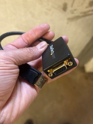 StarTech DP2VGA2 DisplayPort to VGA Video Adapter Converter DP Male to VGA