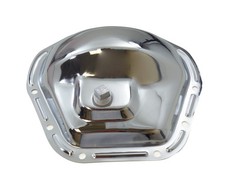 Dana 60 Differential Cover Steel Chrome 10-bolt W Gasket Bolts Drain Plug