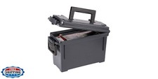 Plano Field Ammo Box .30 Caliber, Black, Lockable Ammunition Stor