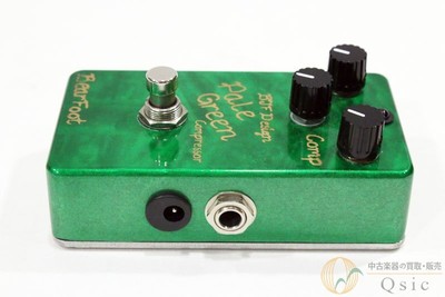 ギター BearFoot Pale Green Compressor USED BearFoot Pale Green Compressor Guitar Effect Pedal