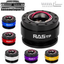 Rastp Universal Car Steering Wheel Quick Release Hub Adapter Snap Off Boss Kit