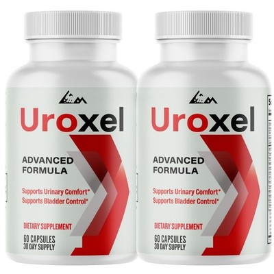 Uroxel Capsules Supports Healthy Prostate Function Supplement | 2 Bottles