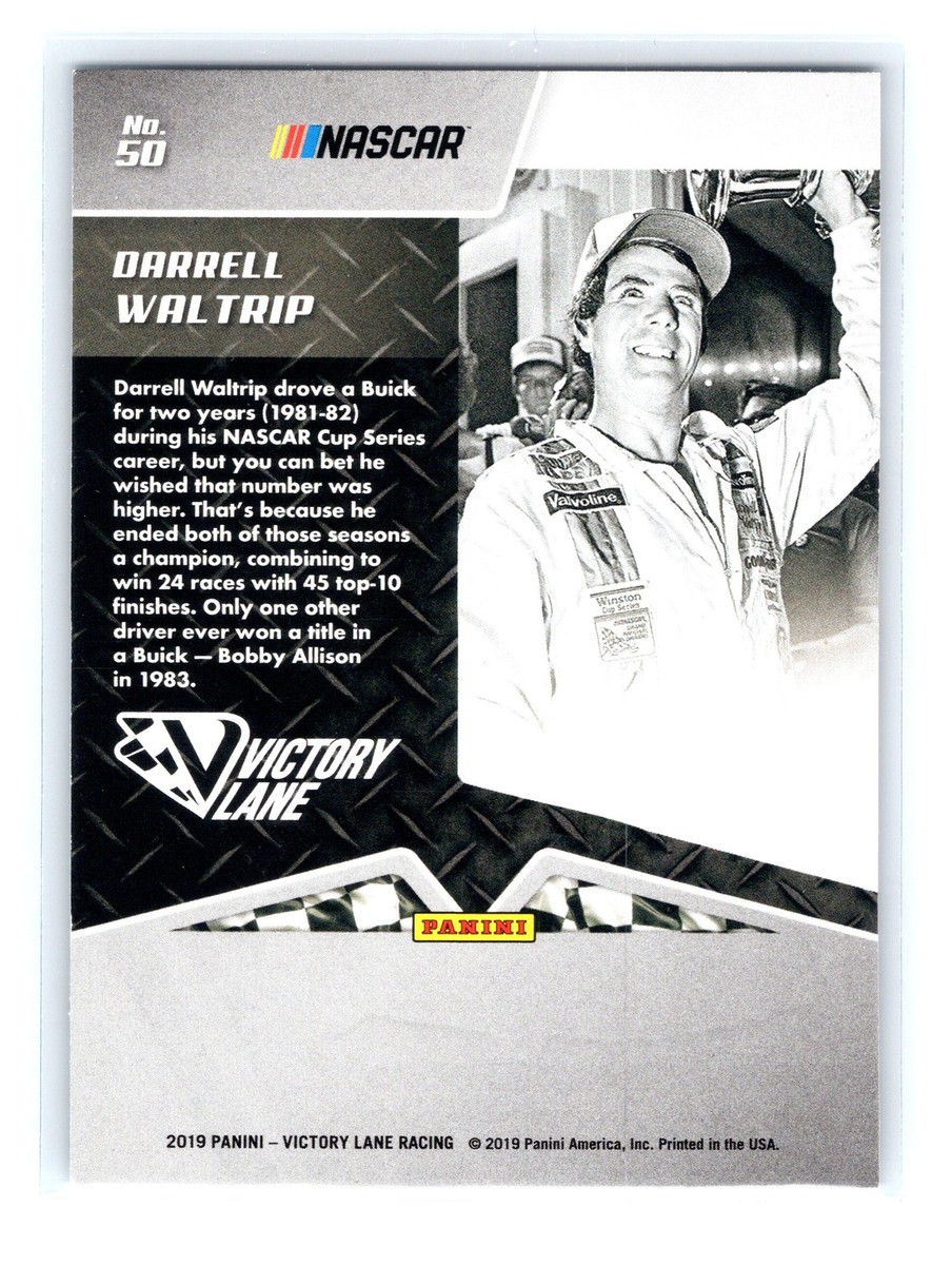 2019 Panini Victory Lane Racing #50 Darrell Waltrip Junior Johnson