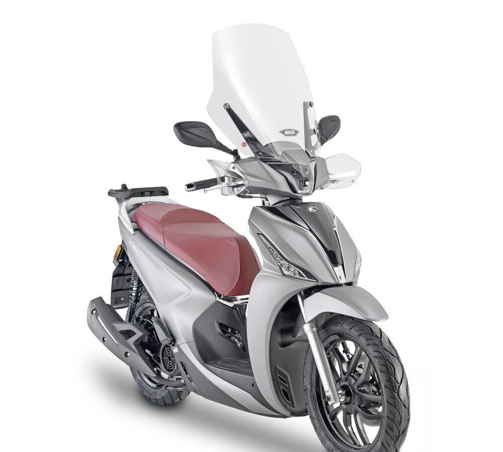 Accessorio Moto Kymco 125 2013-2019 Parabrezza Alto Trasparente FABBRI Per KYMCO PEOPLE ONE 125 (2013-2019) Parabrezza Kymco People 125