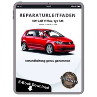 VW Golf 5 Plus 2004-2008 Instandhaltung Inspektion Wartung Wartungsanleitung PDF