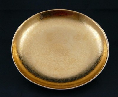 L'Objet for Fortuny Venezia Design Alchimie Coup Bowl Schale Medium 24K GOLD Ø30