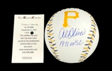 Al Oliver Signed Autographed Pirates Logo ROMLB Baseball Pittsburgh Pirates COA