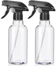 Spray Bottles 2-Pack, 10 Oz, Mist & Stream, Heavy Duty Spraying Empty Water Spra