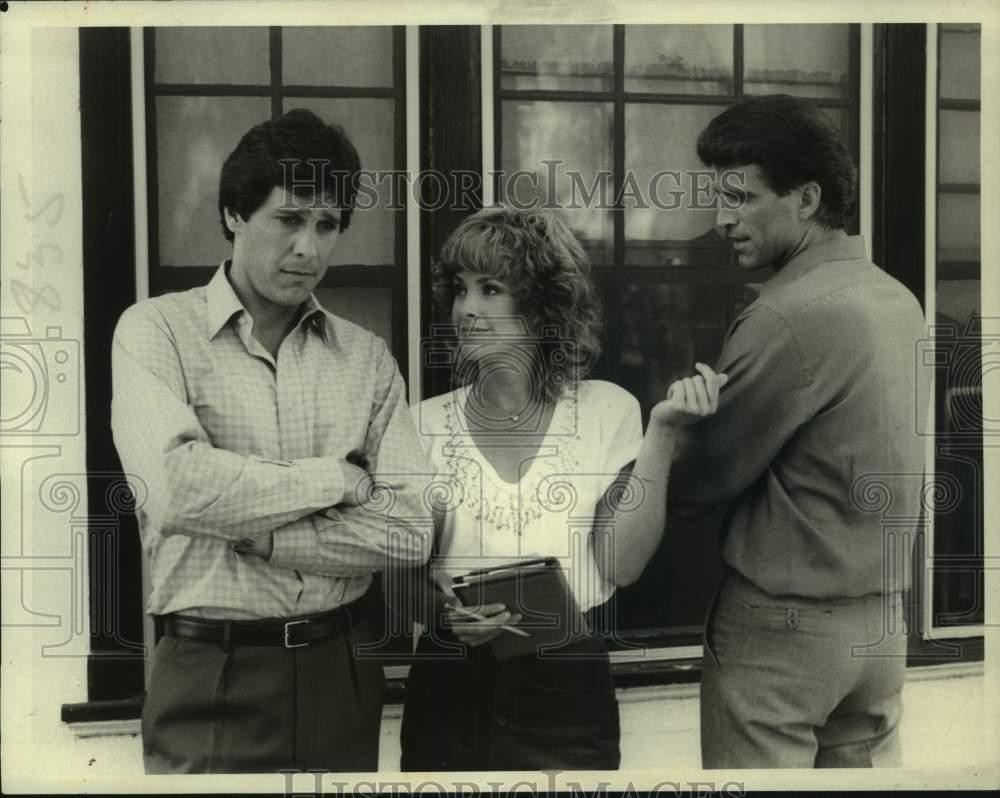 1982 Press Photo Tim Matheson, Ted Danson & Catherine Hicks in 